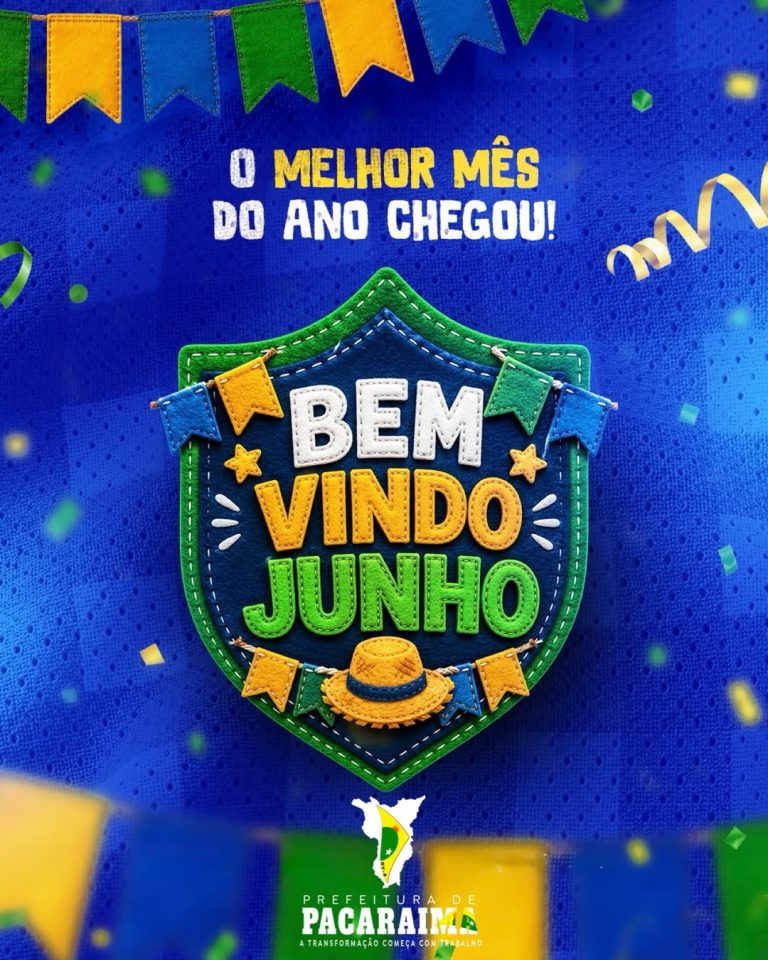 Bem-vindo, Junho!