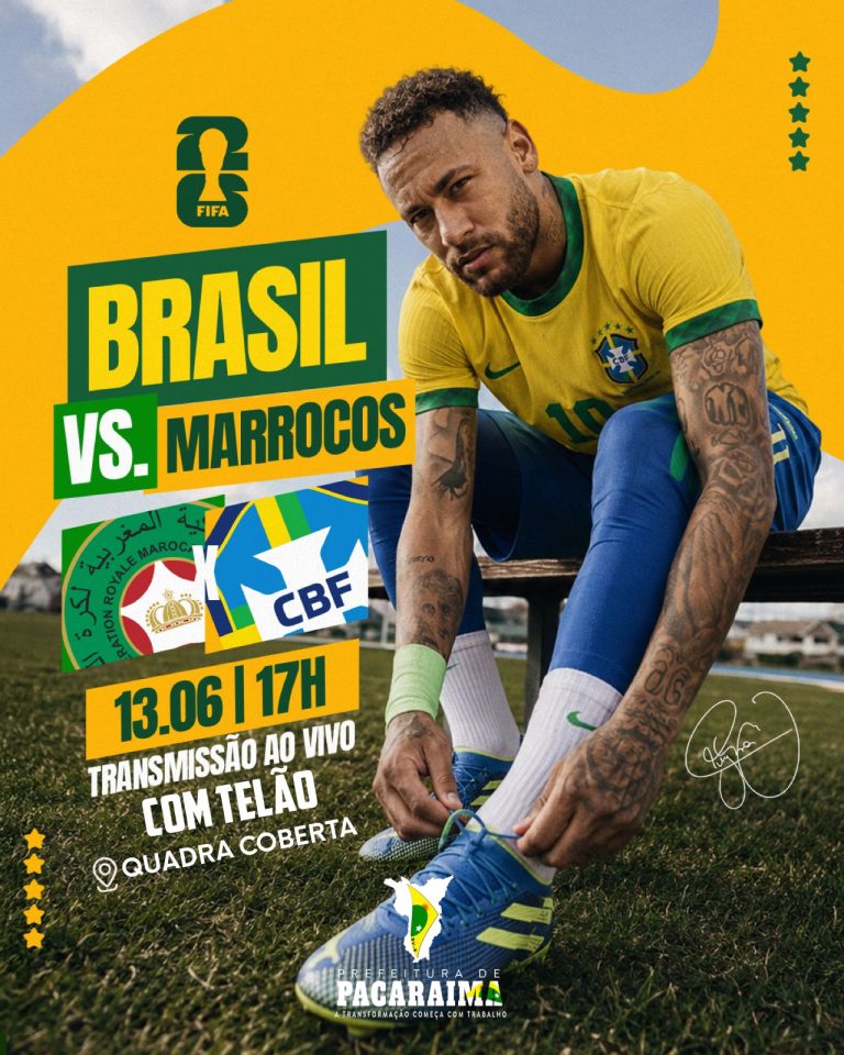 Atenção, Pacaraima! O Brasil entra em campo e a torcida tem encontro marcado!